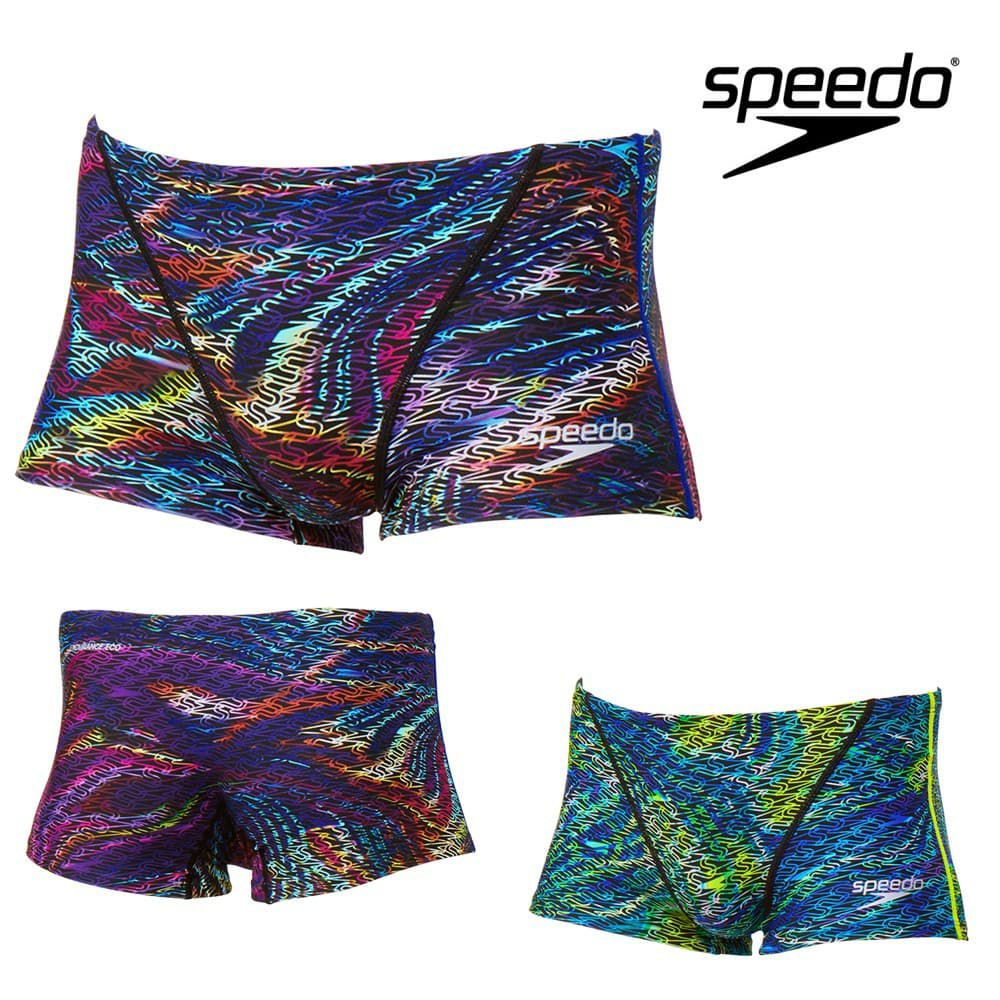 スピードSPEEDO競泳水着練習用水着メンズモノグラムジャパン2ターンズボックスENDURANCEECO競泳練習水着2025年春夏モデルST52520