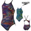 スピードSPEEDO競泳水着練習用水着レディースモノグラムジャパン2ターンズスーツENDURANCEECO競泳練習水着2025年春夏モデルSTW02520