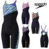 スピードSPEEDO競泳水着練習用水着レディースラウラウターンズニースキンオールインワンENDURANCEECO競泳練習水着2025年春夏モデルSTW12509