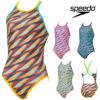 スピードSPEEDO競泳水着練習用水着レディースファンピースダブルバックターンズスーツENDURANCEECO競泳練習水着2025年春夏モデルSTW02504
