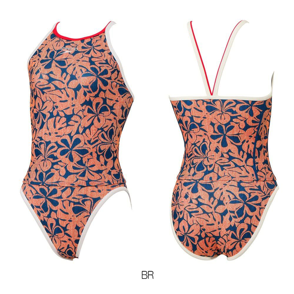 スピードSPEEDO競泳水着練習用水着レディースファンピースエムターンズスーツーENDURANCEECO競泳練習水着2025年春夏モデルSTW22501