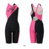 スピードSPEEDO競泳水着練習用水着レディースパネルターンズニースキンオールインワンENDURANCEECO競泳練習水着2025年春夏モデルSTW12503