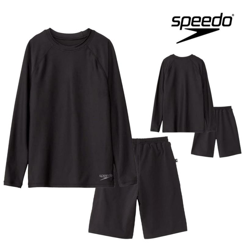 スピードSPEEDO競泳水着練習用水着ジュニアユニパロングスリーブオールインワンポリエステルトリコット3競泳練習水着2025年春夏モデルSFB22510