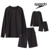スピードSPEEDO競泳水着練習用水着ジュニアユニパロングスリーブオールインワンポリエステルトリコット3競泳練習水着2025年春夏モデルSFB22510