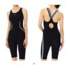 スピードSPEEDOフィットネス水着レディースオーバルカーヴィールースンニースキンオールインワンパッド付きUltraStretchECO2025年春夏モデルSFW12510