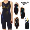 スピードSPEEDOフィットネス水着レディーストライアングルルースンニースキンオールインワンパッド付きUltraStretchECO2025年春夏モデルSFW12504