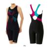 スピードSPEEDOフィットネス水着レディーストライアングルルースンニースキンオールインワンパッド付きUltraStretchECO2025年春夏モデルSFW12504