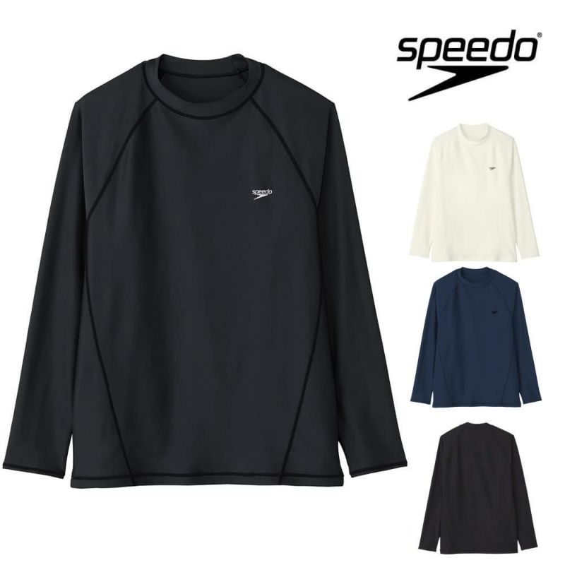 スピードSPEEDOロングスリーブラッシュティーTrinteeUV2025年春夏モデルSF72302