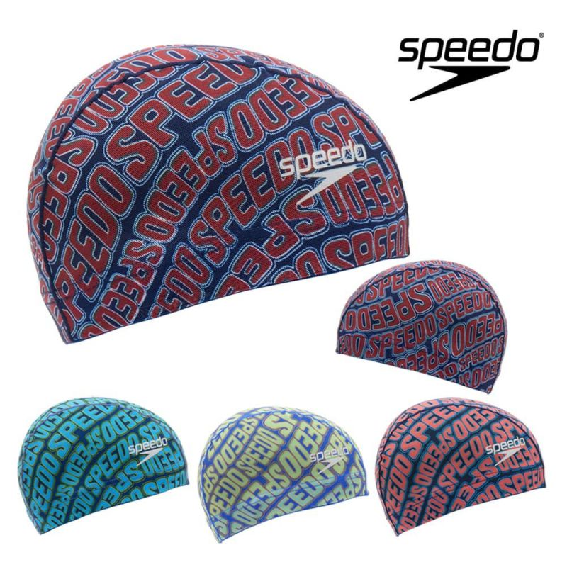 スピードSPEEDO水泳ウェーブロゴメッシュキャップスイムキャップ水泳小物2025年春夏モデルSE12502