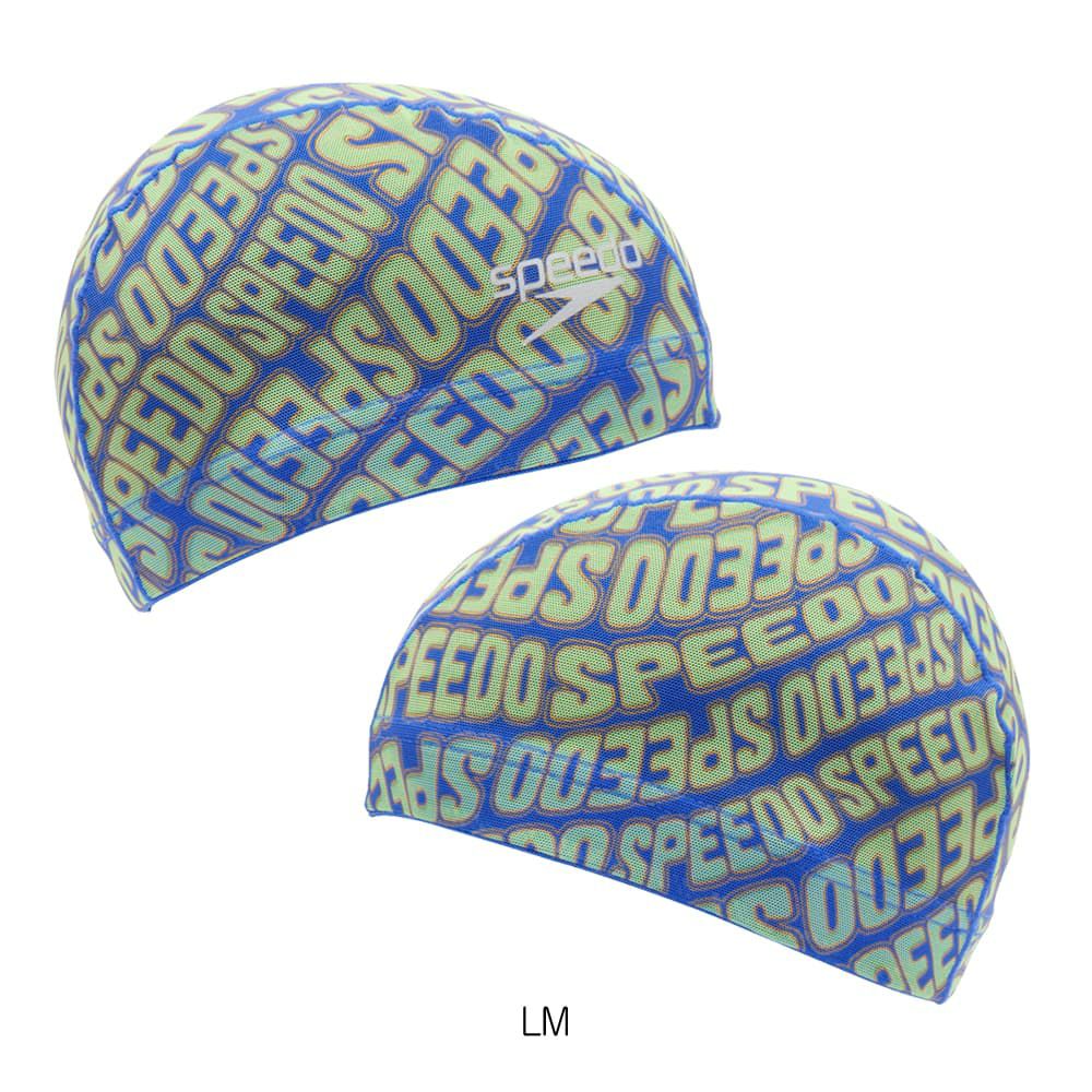 スピードSPEEDO水泳ウェーブロゴメッシュキャップスイムキャップ水泳小物2025年春夏モデルSE12502