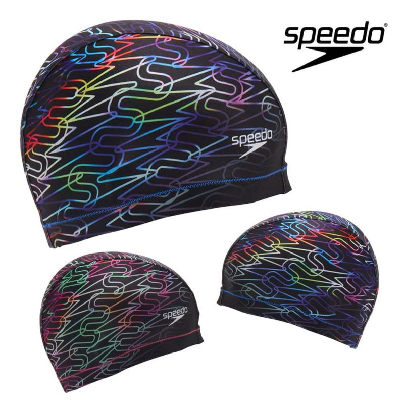 スピードSPEEDO水泳モノグラムジャパン2トリコットキャップスイムキャップ水泳小物2025年春夏モデルSE12521