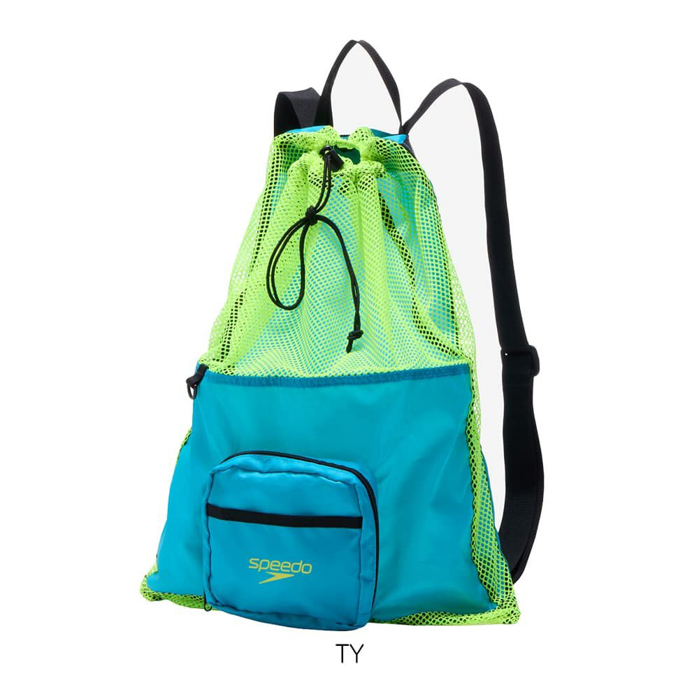 スピードSPEEDO水泳ポケッタブルメッシュバッグ2025年春夏モデルSE22502