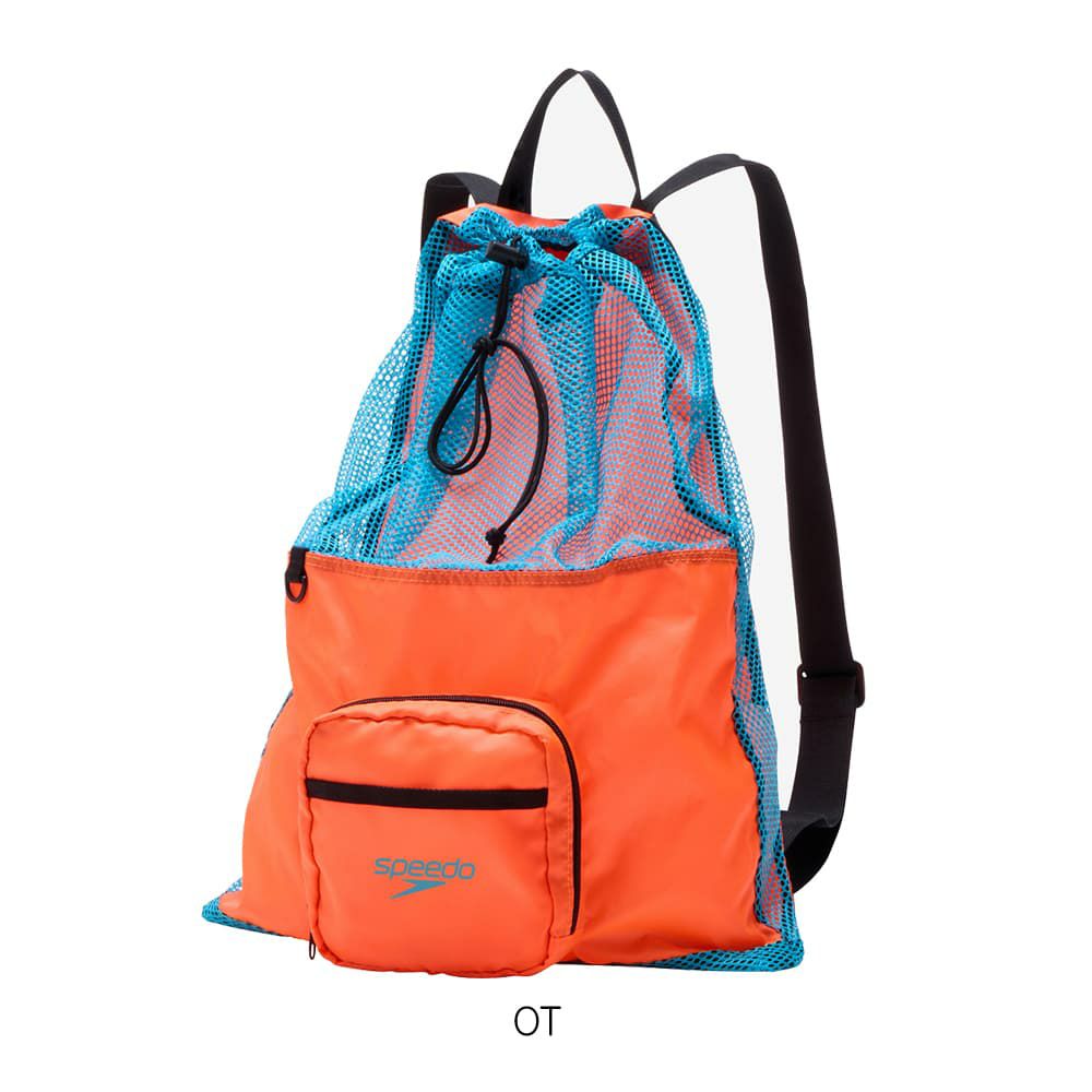 スピードSPEEDO水泳ポケッタブルメッシュバッグ2025年春夏モデルSE22502