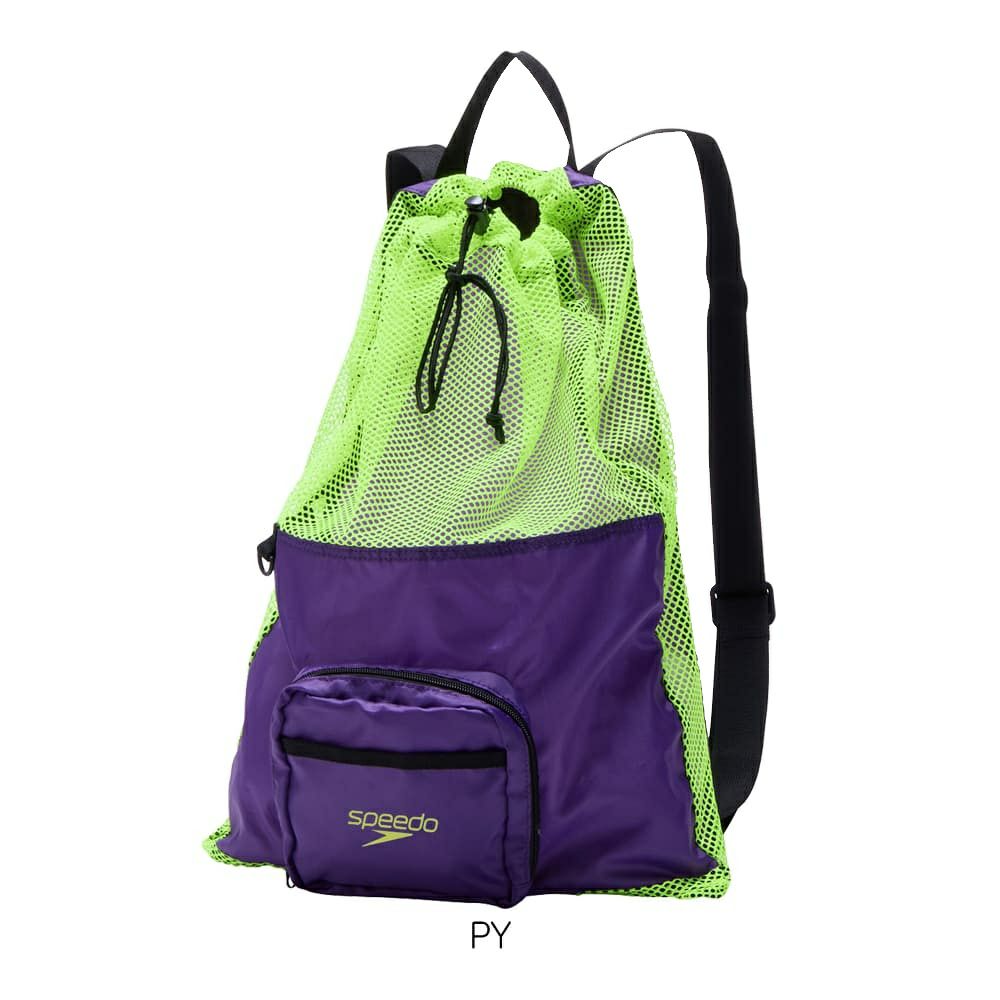 スピードSPEEDO水泳ポケッタブルメッシュバッグ2025年春夏モデルSE22502