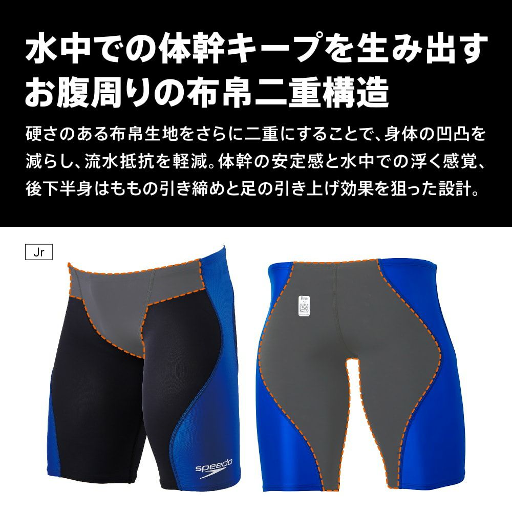 スピードSPEEDO競泳水着ジュニア男子WA承認モデルプロハイブリッド2ジャマーLZRCORDURA2SCB62201Ffinaマークあり