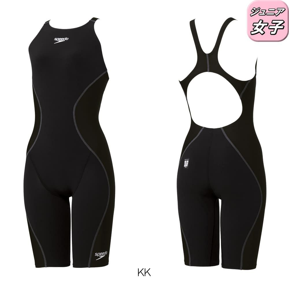 スピードSPEEDO競泳水着ジュニア女子WA承認モデルプロハイブリッド2オープンバックニースキンLZRCORDURA2SCG12201Ffinaマークあり
