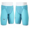 ミズノ競泳水着ジュニア男子GXSONIC6CRWA承認モデルGXSONICVIハーフスパッツ布帛素材競泳全種目短距離～中・長距離選手向きMIZUNO高速水着子供用2025年春夏モデル新色ターコイズN2MBA502-Jfinaマークあり