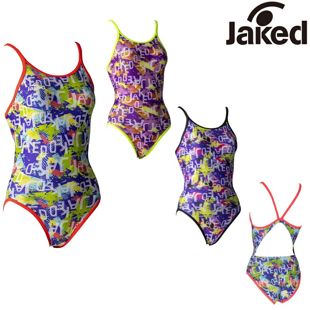 Jakedジャケッド競泳水着練習用水着レディースJ-FORTEX　ジェイ・フォルテックスハイパーバックスーツ競泳練習水着820740F