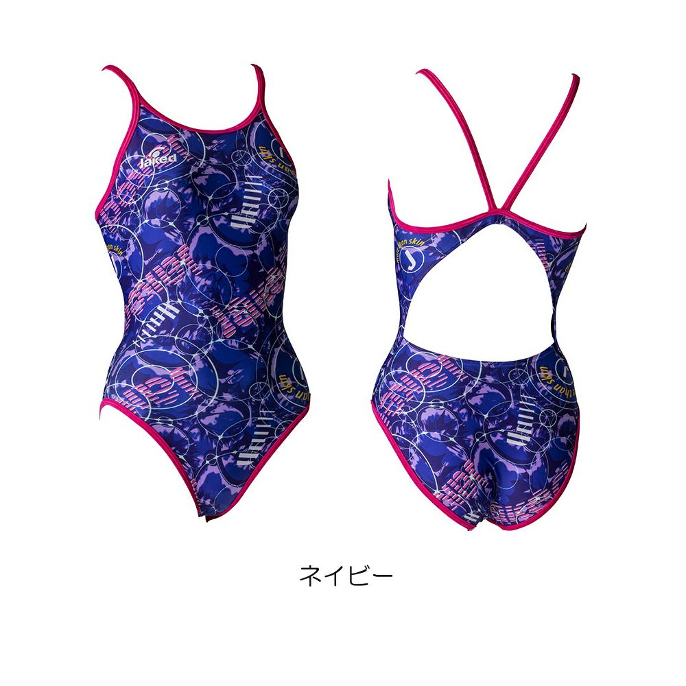 Jakedジャケッド競泳水着練習用水着レディースJ-FORTEX　ジェイ・フォルテックスハイパーバックスーツ競泳練習水着820742F