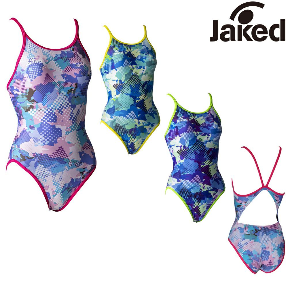 Jakedジャケッド競泳水着練習用水着レディースJ-FORTEX　ジェイ・フォルテックスハイパーバックスーツ競泳練習水着820745F