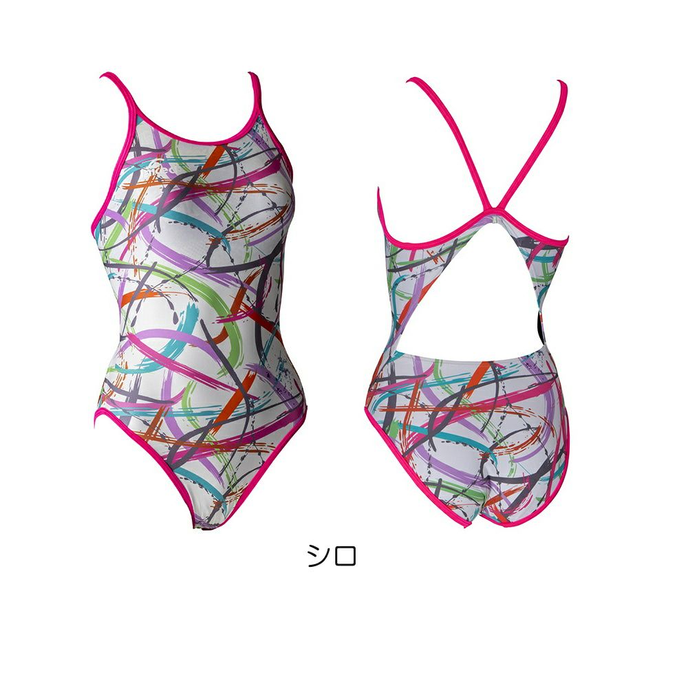 Jakedジャケッド競泳水着練習用水着レディースJ-FORTEX　ジェイ・フォルテックスハイパーバックスーツ競泳練習水着820747F