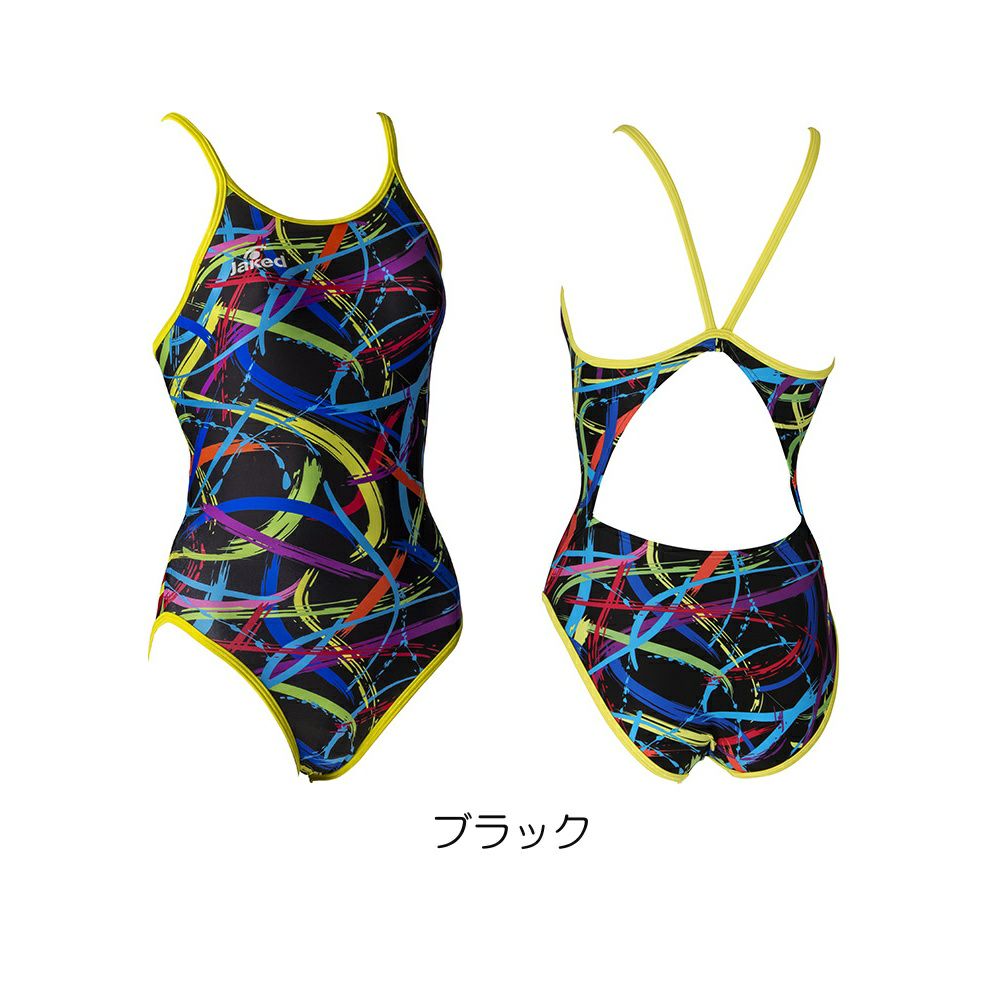 Jakedジャケッド競泳水着練習用水着レディースJ-FORTEX　ジェイ・フォルテックスハイパーバックスーツ競泳練習水着820747F