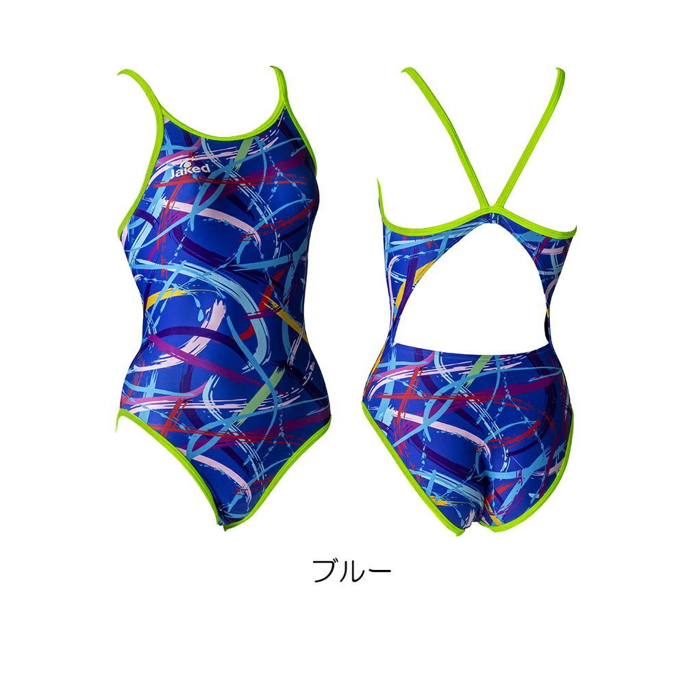 Jakedジャケッド競泳水着練習用水着レディースJ-FORTEX　ジェイ・フォルテックスハイパーバックスーツ競泳練習水着820747F