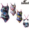 Jakedジャケッド競泳水着練習用水着レディースJ-FORTEX　ジェイ・フォルテックスハイパーバックスーツ競泳練習水着820748F