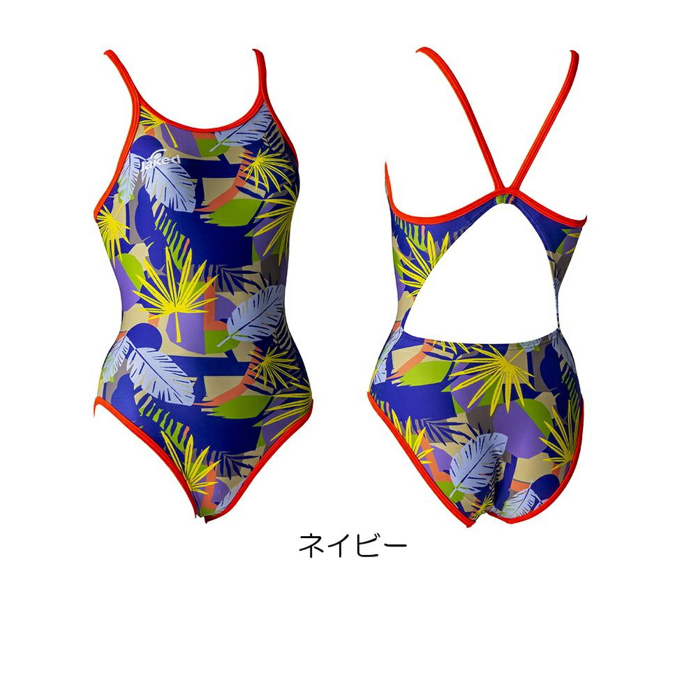 Jakedジャケッド競泳水着練習用水着レディースJ-FORTEX　ジェイ・フォルテックスハイパーバックスーツ競泳練習水着820748F