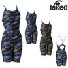 Jakedジャケッド競泳水着練習用水着レディースJ-FORTEX　ジェイ・フォルテックスレッグスーツ競泳練習水着820758F