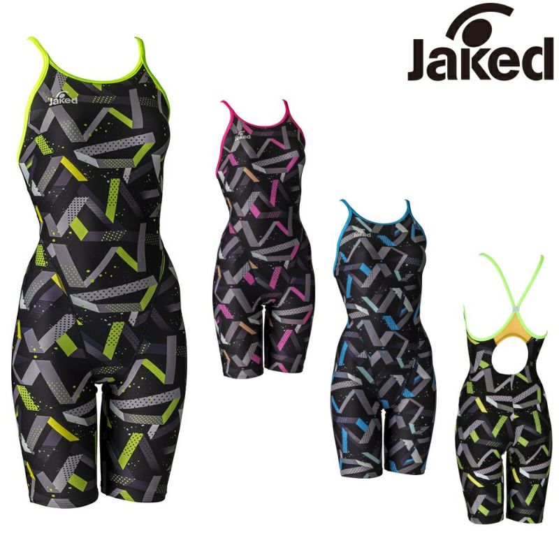 Jakedジャケッド競泳水着練習用水着レディースJ-FORTEX　ジェイ・フォルテックスレッグスーツ競泳練習水着820760F