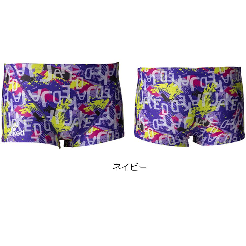 Jakedジャケッド競泳水着練習用水着メンズJ-FORTEX　ジェイ・フォルテックスショートスパッツ競泳練習水着820761F
