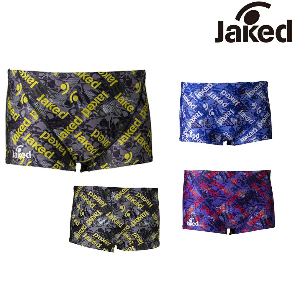 Jakedジャケッド競泳水着練習用水着メンズJ-FORTEX　ジェイ・フォルテックスショートスパッツ競泳練習水着820765F