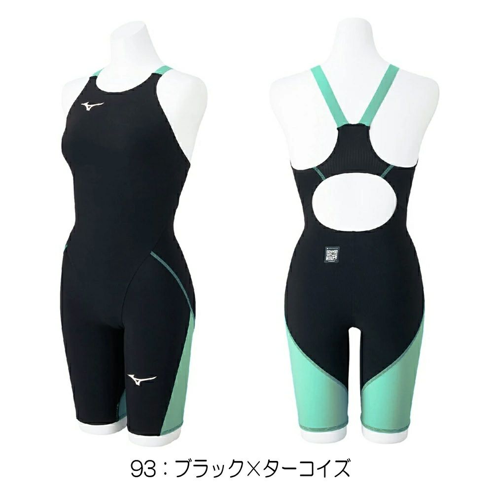 ミズノMIZUNO競泳水着レディースWA承認モデルGX・SONICLITEハーフスーツオールインワン2025年春夏モデルN2MGC211finaマークあり