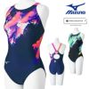 ミズノMIZUNO競泳水着レディースWA承認モデルSTREAMACEローカットストリームフィットA2025年春夏モデルN2MAC241finaマークあり