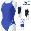 ミズノMIZUNO競泳水着練習用水着レディースエクサースーツミディアムカットEXERSUITSU-Fit競泳練習水着2025年春夏モデルN2MAC262