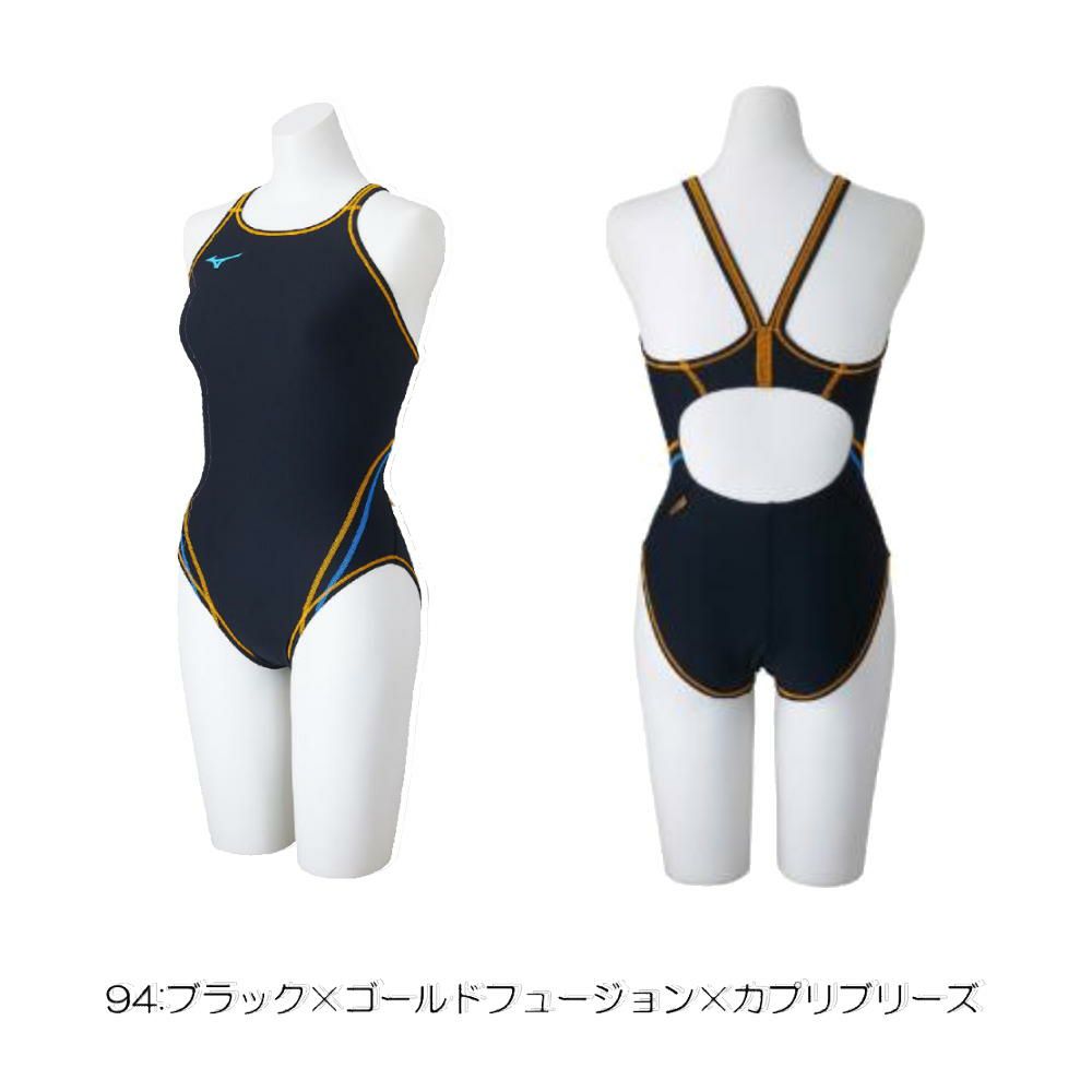 ミズノMIZUNO競泳水着練習用水着レディースエクサースーツミディアムカットEXERSUITSU-Fit競泳練習水着2025年春夏モデルN2MAC262