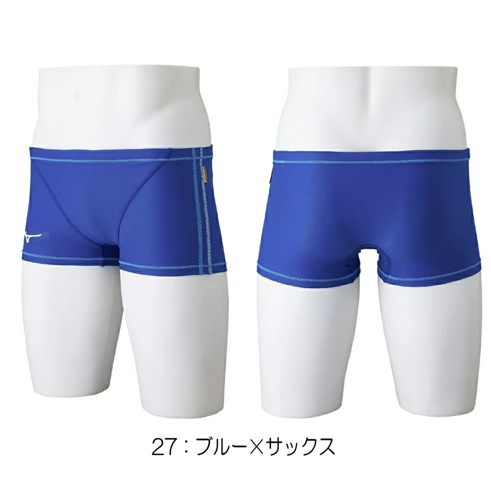 ミズノMIZUNO競泳水着練習用水着メンズエクサースーツショートスパッツEXERSUITSU-Fit競泳練習水着2025年春夏モデルN2MBC062