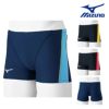ミズノMIZUNO競泳水着練習用水着メンズエクサースーツミディアムスパッツEXERSUITSU-Fit競泳練習水着2025年春夏モデルN2MBC064