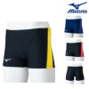 ミズノMIZUNO競泳水着練習用水着メンズエクサースーツミディアムスパッツEXERSUITSU-Fit競泳練習水着2025年春夏モデルN2MBC064