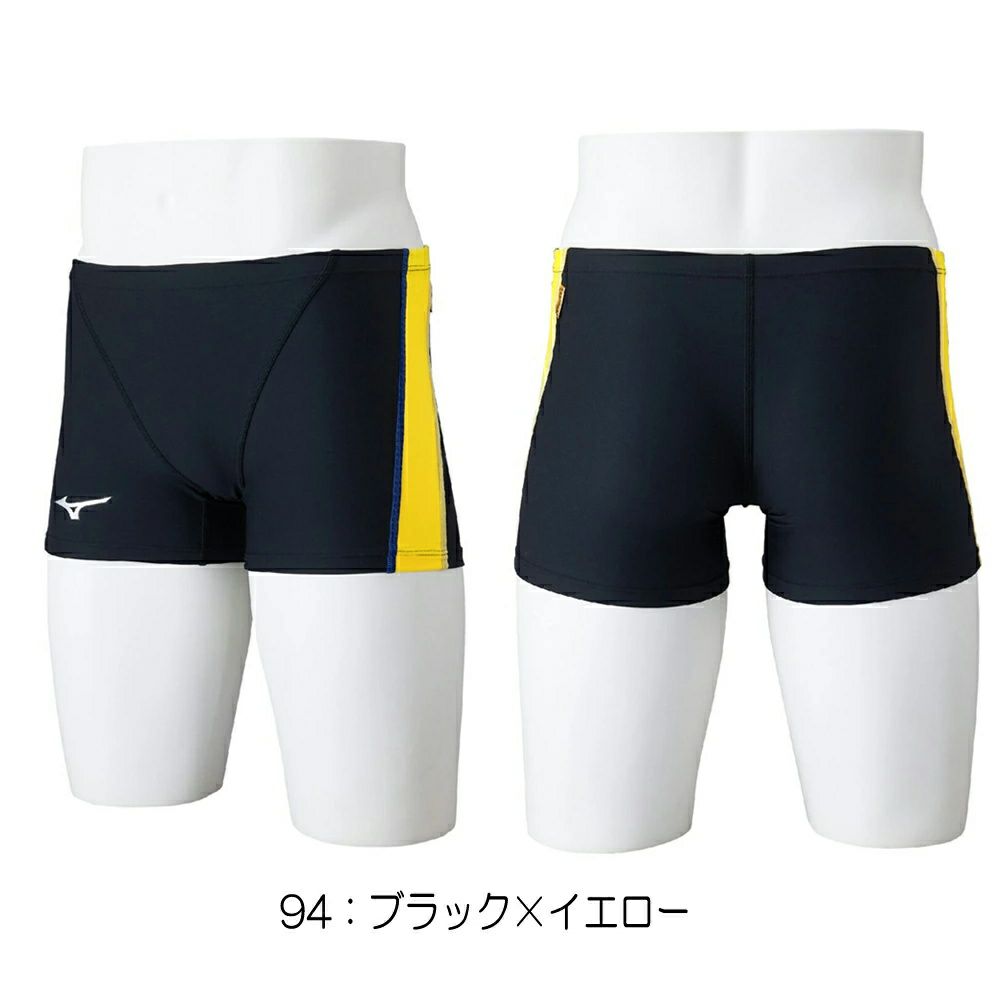 ミズノMIZUNO競泳水着練習用水着メンズエクサースーツミディアムスパッツEXERSUITSU-Fit競泳練習水着2025年春夏モデルN2MBC064