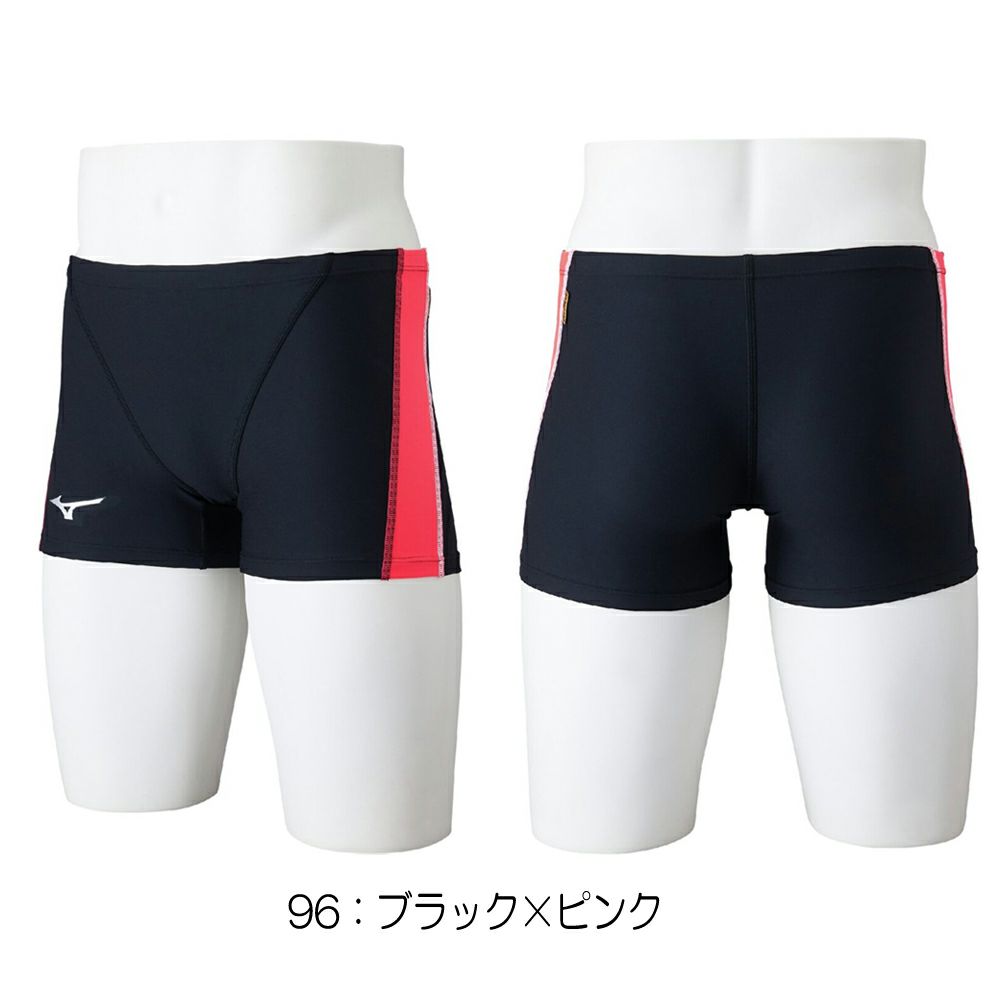 ミズノMIZUNO競泳水着練習用水着メンズエクサースーツミディアムスパッツEXERSUITSU-Fit競泳練習水着2025年春夏モデルN2MBC064