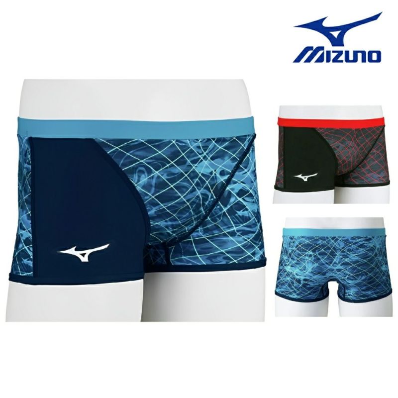 ミズノMIZUNO競泳水着練習用水着メンズエクサースーツショートスパッツEXERSUITSU-Fit競泳練習水着2025年春夏モデルN2MBC071
