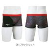 ミズノMIZUNO競泳水着練習用水着メンズエクサースーツショートスパッツEXERSUITSU-Fit競泳練習水着2025年春夏モデルN2MBC071