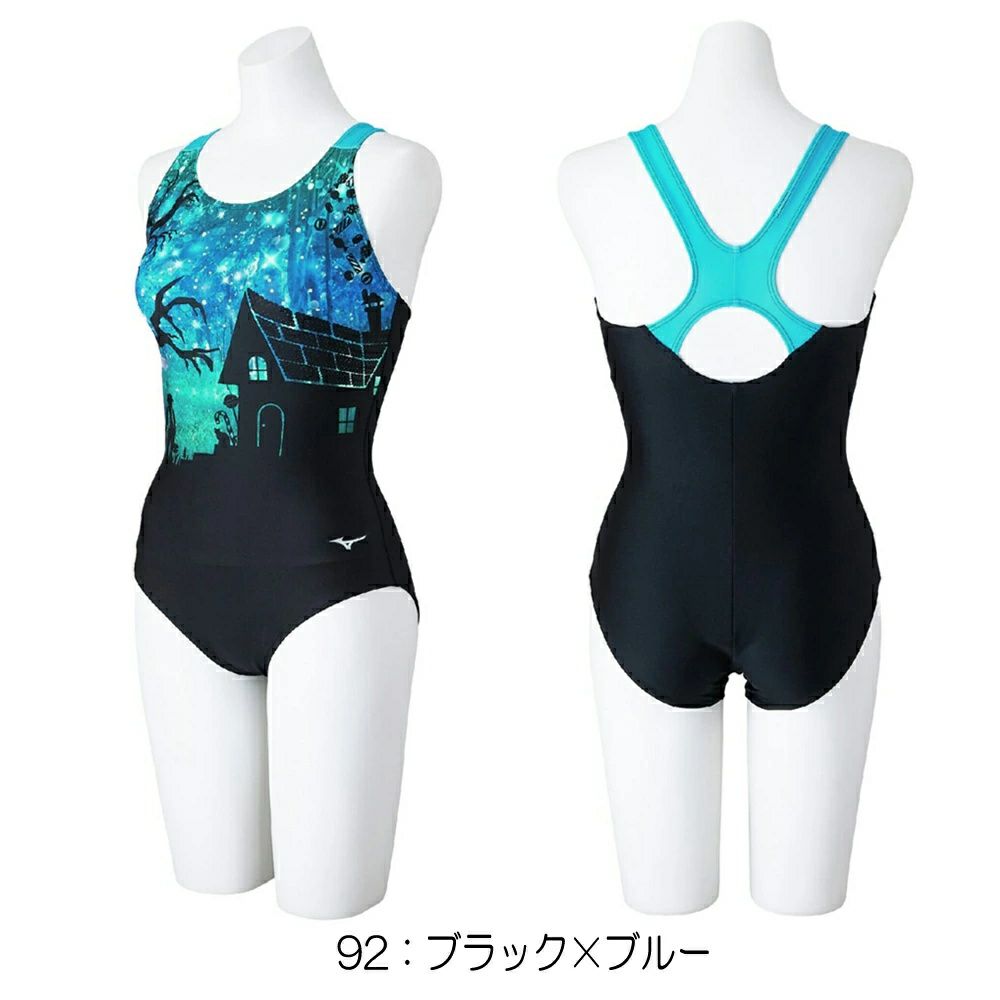 ミズノMIZUNOフィットネス水着レディースSTROKEONEワンピースパッド付き2025年春夏モデルN2JAC304