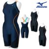 ミズノMIZUNOフィットネス水着レディースEZスイムオールインワンピースバックパッド付き2025年春夏モデルN2JGC325