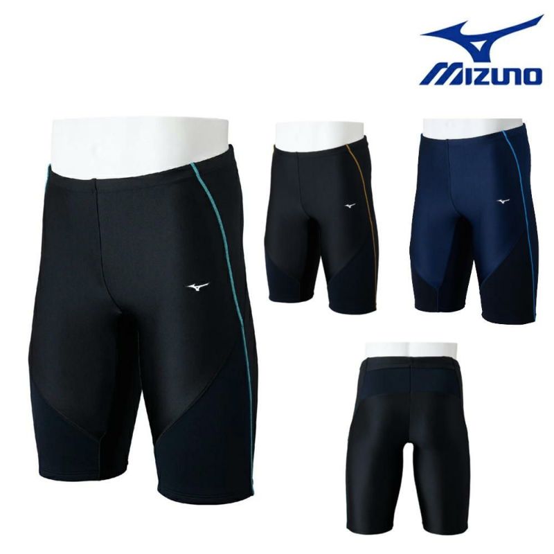ミズノMIZUNOフィットネス水着メンズEZスイムハーフスパッツ2025年春夏モデルN2JBC121