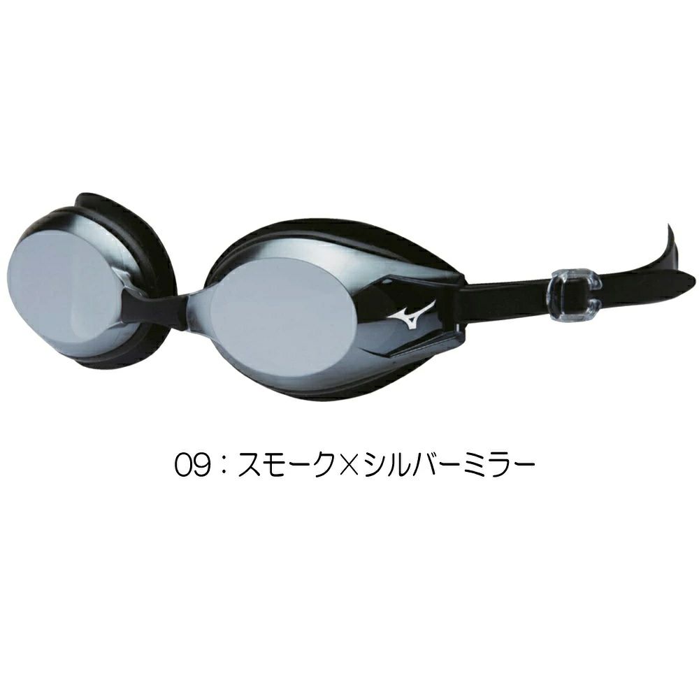 ミズノMIZUNO水泳フィットネスゴーグルゴーグルミラーレンズクッション付きWA承認モデルくもり止め競泳2025年春夏モデルN3JEC611FINA承認