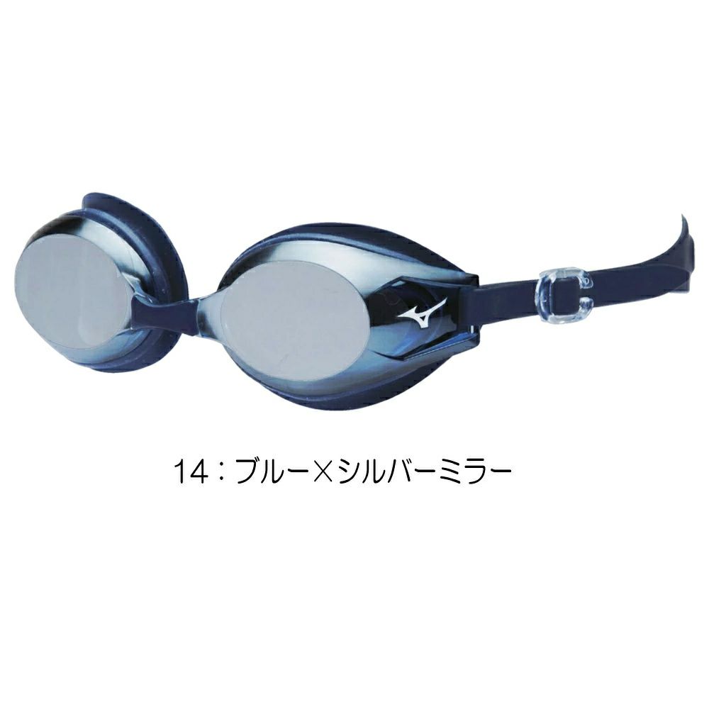 ミズノMIZUNO水泳フィットネスゴーグルゴーグルミラーレンズクッション付きWA承認モデルくもり止め競泳2025年春夏モデルN3JEC611FINA承認