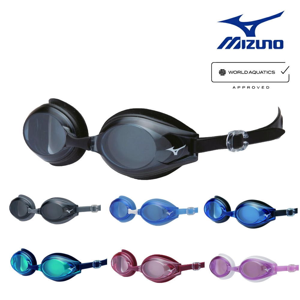 ミズノMIZUNO水泳フィットネスゴーグルゴーグルクッション付きWA承認モデルくもり止め競泳2025年春夏モデルN3JEC610FINA承認